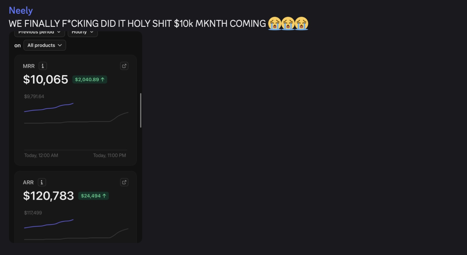 CapperLaunch member revenue screenshot 9